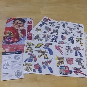 Transformers Temporary Tattoos Bundle - parties, stocking stuffers, gifts